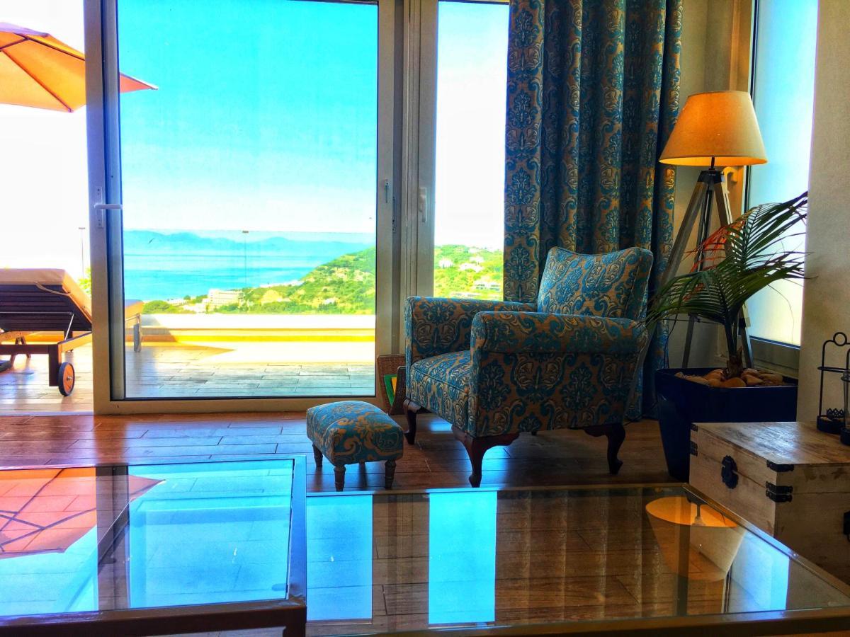 Ferienwohnung Flyviewflatsblue Privatehottub With Seaview Ixia  Exterior foto
